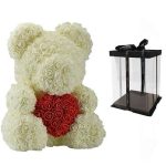 White Foam bear with Red Heart